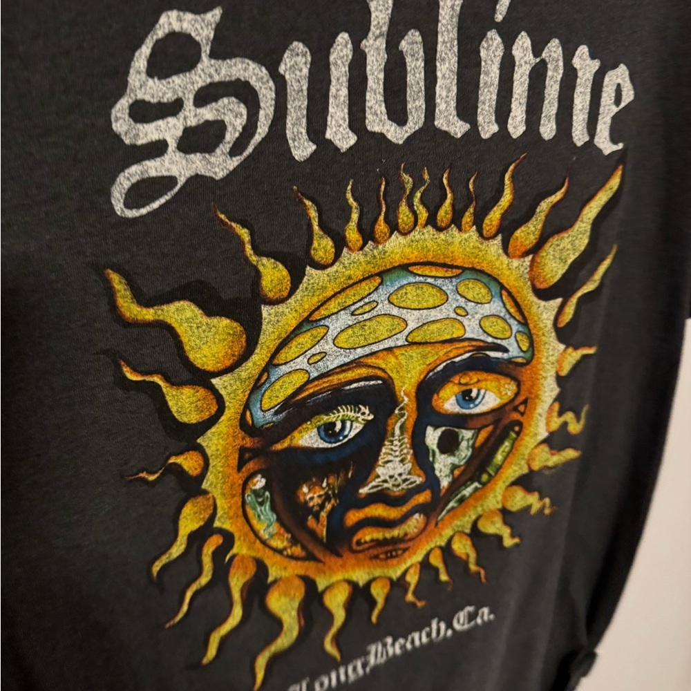 Sublime Black Graphic Tee - Short Sleeve - Picture 2 of 3